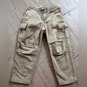 Polo by Ralph Lauren Tan Kids Cargo Pants with tie waist size 3T